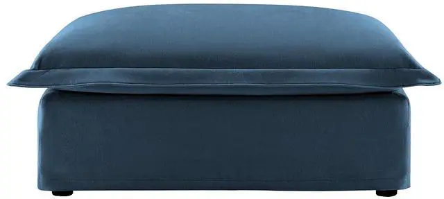 Main image of Chenille Ottoman Footrest, Stylish Stool Bench for Living Room, Bedroom, and Apartment, Stool Bench Chaise Perfect for Sectional Sofas, Soft and Durable Upholstered Design