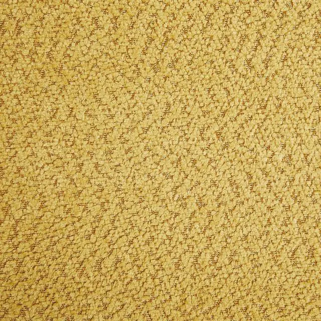 Alt view image 6 of 6 - Boucle Upholstered Chaise Lounge with Stool, Soft Sleeper Chair with Right Hand Armrest and 2 Throw Pillows, Leisure Couch, Accent Reading Chair with for Living Room, Bedroom, Yellow