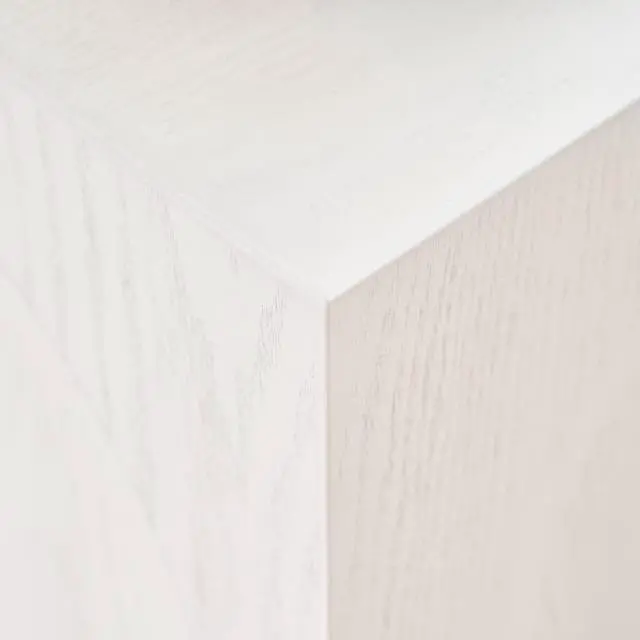 Alt view image 6 of 7 - Square Side Table,Small End Table&Wood End Table,Mid Century Modern End Table,Stool & Side Table for Living Room & Bedroom,Corner,Sofa of Couch End Table,15.74'' (White)