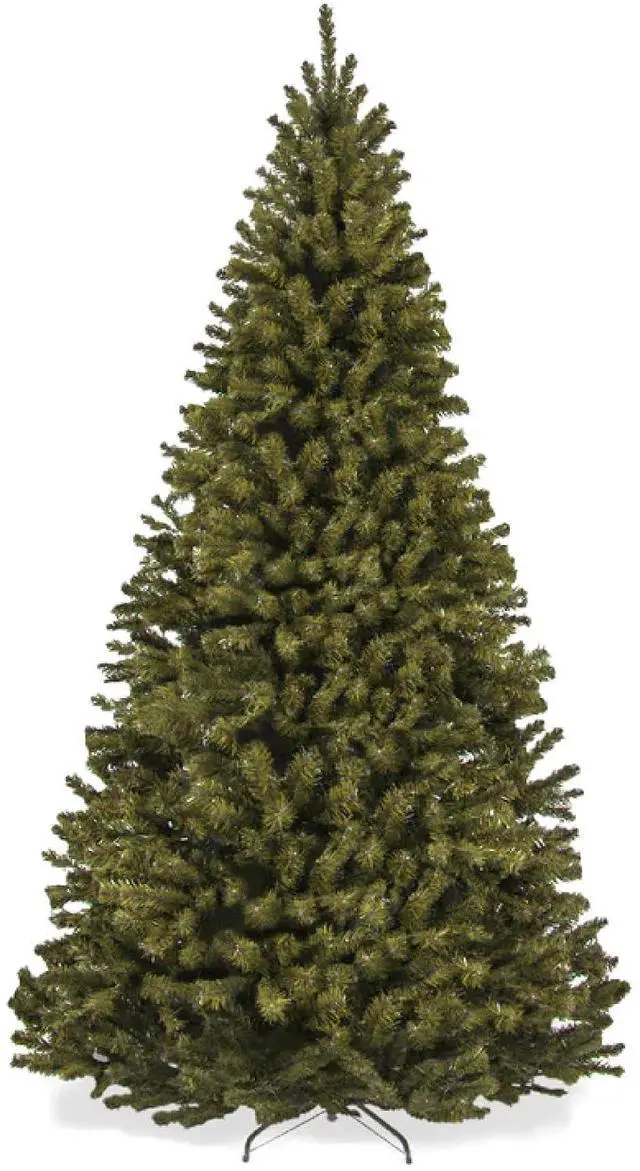 Main image of Artificial Christmas Tree, 6ft Premium Unlit Realistic Spruce Holiday Décor w/Dense Branches, Easy Assembly, Metal Base