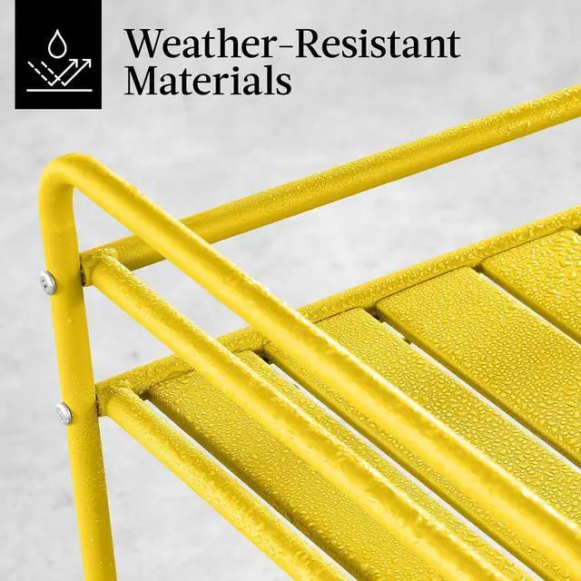 Alt view image 4 of 7 - Rolling Bar Cart, Mobile Home Bar Serving Cart, Serving Station w/ 2 Tier Shelves, Wine Rack, Lockable Wheels - Yellow
