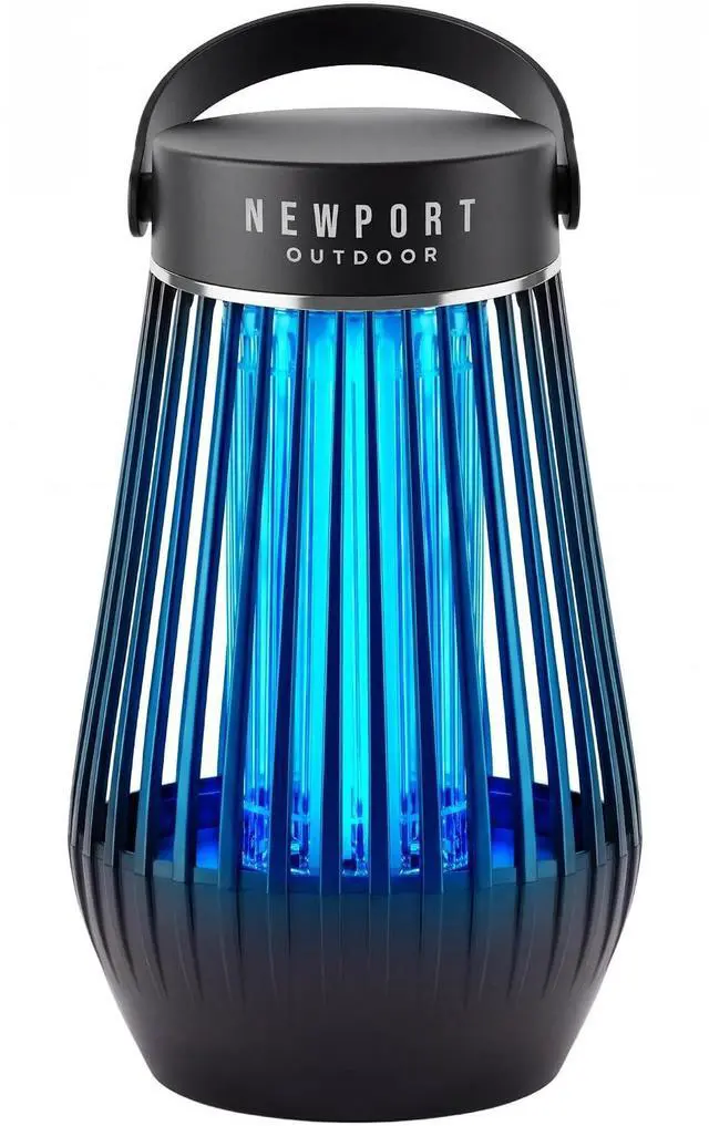 Main image of Bug Zapper Outdoor & Indoor Use, Fly Zapper, Mosquito Zapper, 4200V 3 Prong Plug in Electric Fly Zapper, Mosquito Killer, Covers 1/2 Acre, IPX4 Water Resistant, Easy-Clean Tray - Black