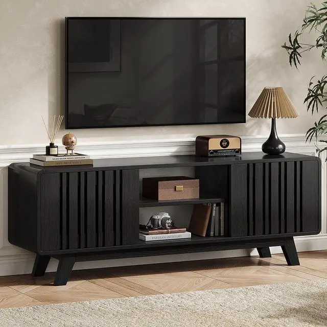 Main image of 63" TV Stand, Mid-Century Modern Television Stand for 55/65/70 Inch TV
