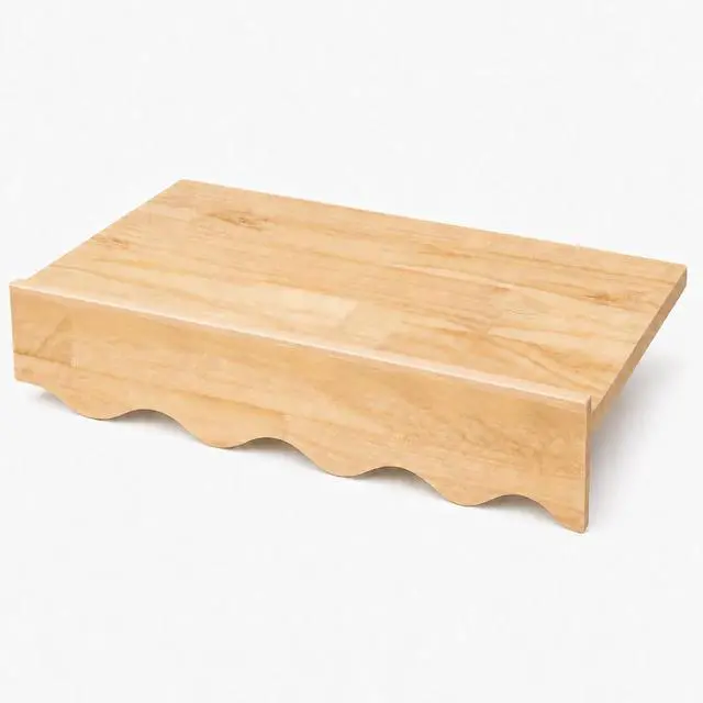 Main image of Wire Closet Shelving Covers, Pine, Raised Lip, 4 Pack, 36 x 12 in