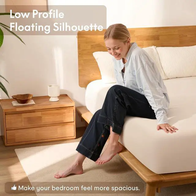 Alt view image 7 of 7 - Hako G1 Queen Solid Wood Bed with USA-Assembled Mattress