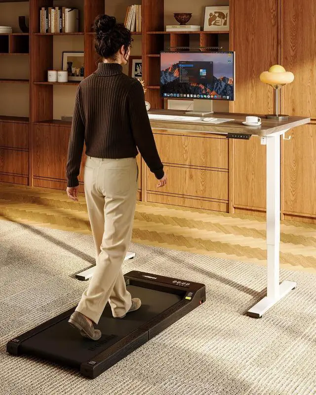 Alt view image 7 of 7 - EN1 60"x24" One-Piece Standing Desk, Black Walnut