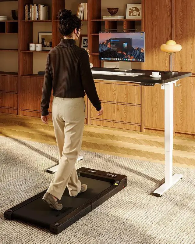 Alt view image 7 of 7 - EN1 55"x28" One-Piece Standing Desk, Black
