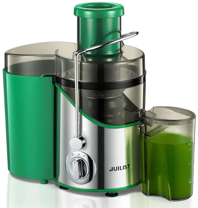 Main image of Juicer Machines, 3" Wide Mouth Juicer Extractor, for Vegetable and Fruit with 3-Speed Setting, 400W Motor, Easy to Clean, Green