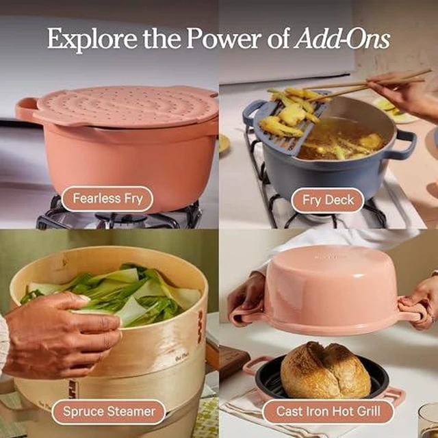 Alt view image 6 of 6 - Perfect Pot, 5.5 Qt Nonstick Ceramic Pot & Dutch Oven with Lid