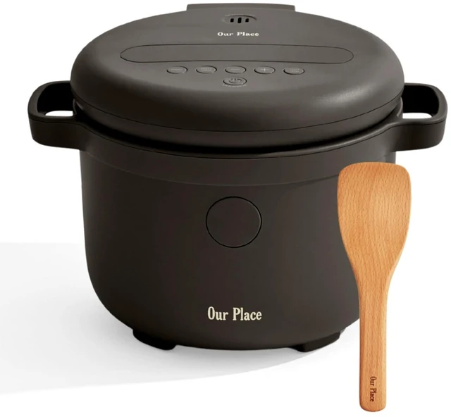 Main image of Rice Cooker, Compact 6-Cup Ceramic Nonstick Rice & Grain Cooker