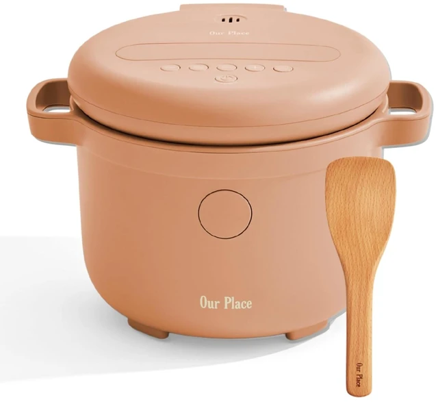 Main image of Rice Cooker, Compact 6-Cup Ceramic Nonstick Rice & Grain Cooker
