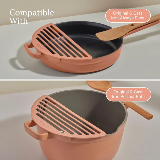 Alt view image 5 of 6 - Our Place Fry Deck, Nonstick Ceramic Frying Rack with Cooking Chopsticks