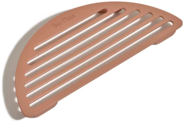 Main image of Our Place Fry Deck, Nonstick Ceramic Frying Rack with Cooking Chopsticks