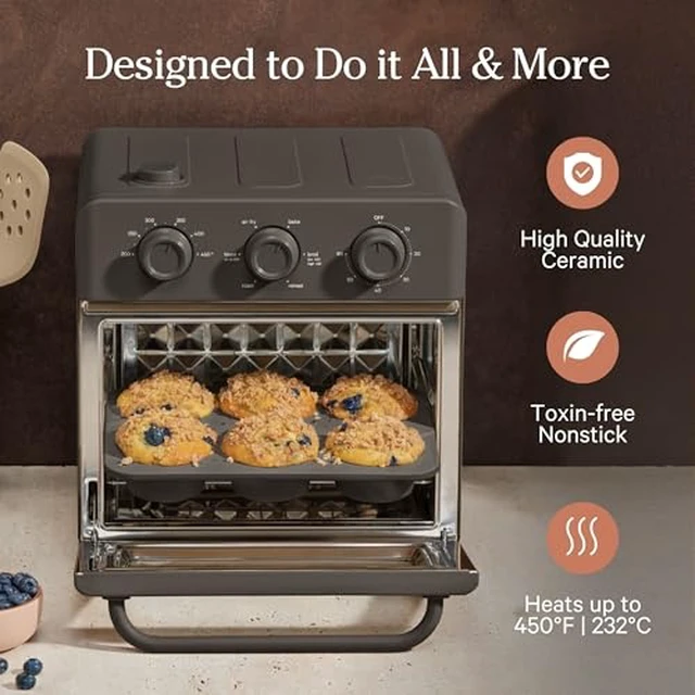 Alt view image 5 of 6 - Wonder Oven & Bakers Kit, 4-Piece Oven & Ceramic Bakeware Set