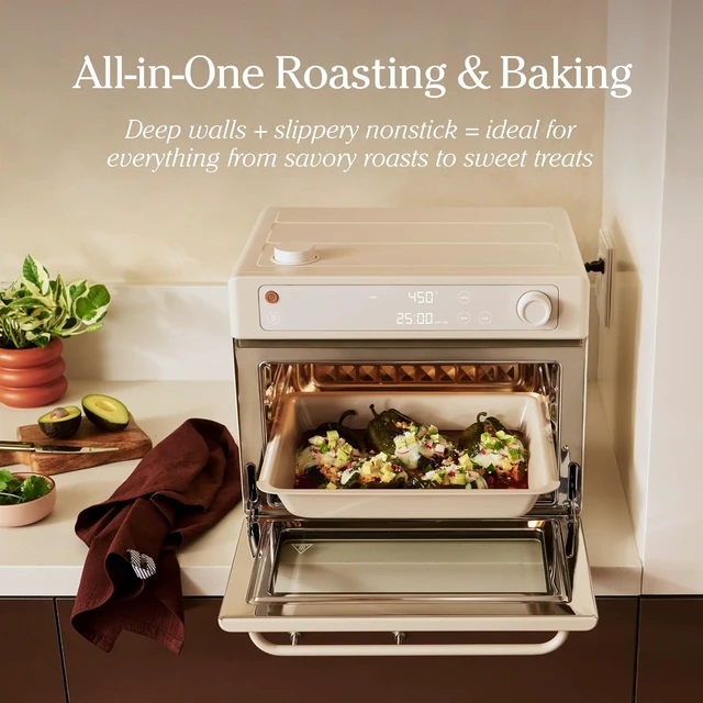 Alt view image 3 of 6 - Wonder Oven Pro Chefs Kit, 3-Piece Roasting, Muffin & Pizza Pans
