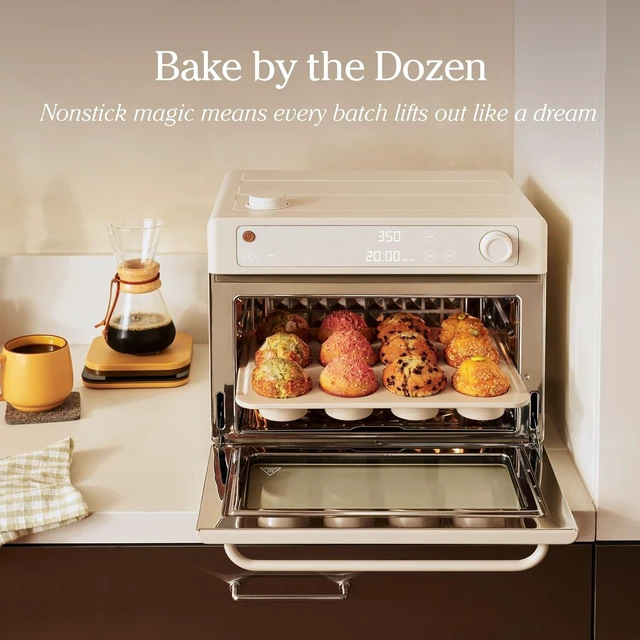 Alt view image 5 of 6 - Wonder Oven Pro Chefs Kit, 3-Piece Roasting, Muffin & Pizza Pans
