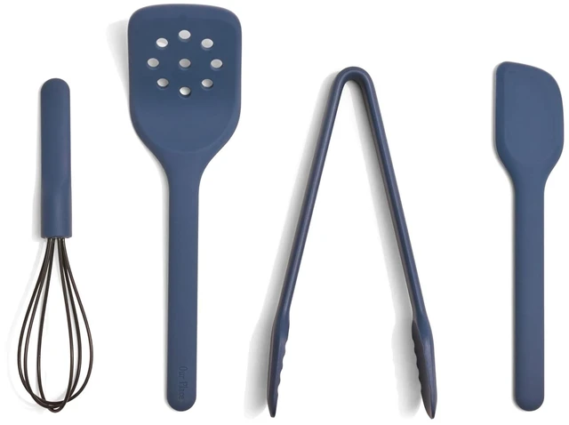 Main image of Mini Utensil Essentials, 4-Piece Silicone Kitchen Utensil Set