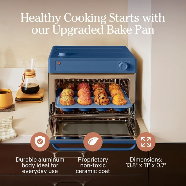 Alt view image 3 of 7 - Wonder Oven Pro Essentials Kit, 2-Piece Bake Pan & Air Fry Basket