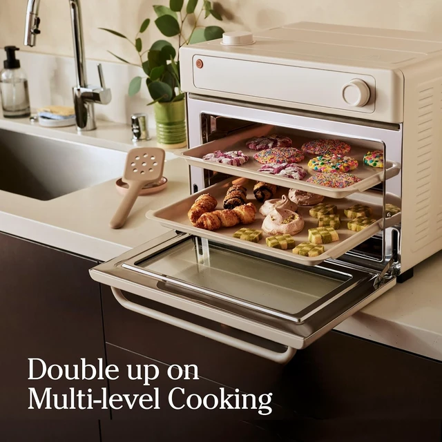 Alt view image 7 of 7 - Wonder Oven Pro Essentials Kit, 2-Piece Bake Pan & Air Fry Basket