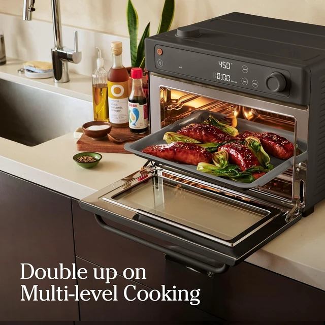 Alt view image 7 of 7 - Wonder Oven Pro Essentials Kit, 2-Piece Bake Pan & Air Fry Basket