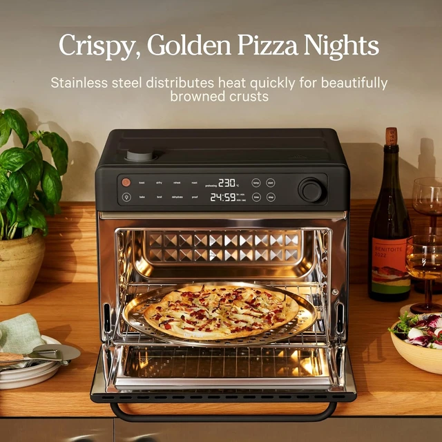 Alt view image 4 of 7 - Wonder Oven Pro Chefs Kit 2.0, Air Fry Basket, Roast & Pizza Pan