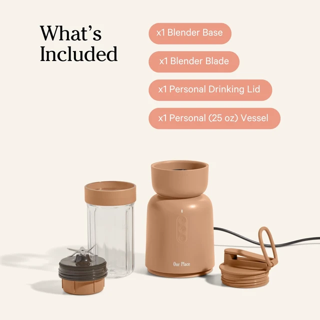 Alt view image 6 of 6 - Splendor Blender, 1000W High-Power Blender with 25 oz Travel Cup