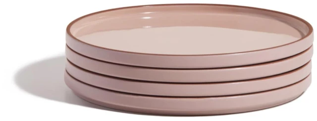 Main image of Dinner Plates, 10.5" Ceramic Dinner Plates, Set of 4