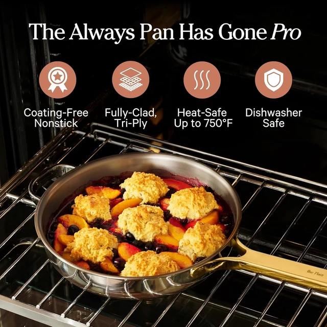 Alt view image 2 of 7 - Titanium Always Pan Pro, 10.5" Nonstick Titanium Frying Pan