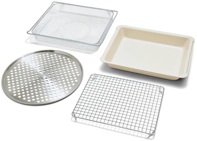 Main image of Wonder Oven Pro Chefs Kit 2.0, Air Fry Basket, Roast & Pizza Pan