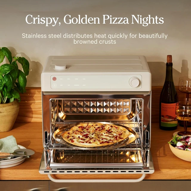 Alt view image 4 of 7 - Wonder Oven Pro Chefs Kit 2.0, Air Fry Basket, Roast & Pizza Pan
