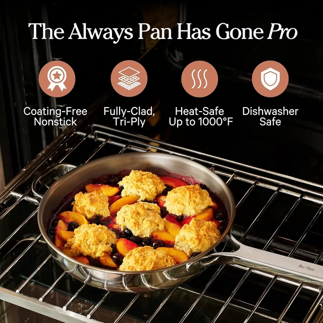 Alt view image 2 of 7 - Titanium Always Pan Pro, 10.5" Nonstick Titanium Frying Pan