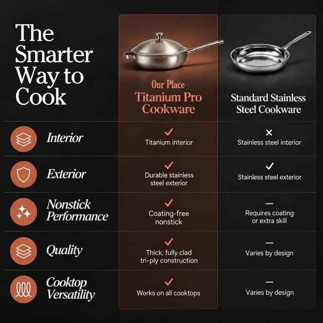 Alt view image 5 of 7 - Titanium Mini Always Pan Pro, 8.5" Nonstick Titanium Frying Pan
