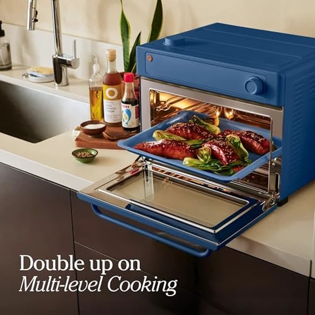 Alt view image 6 of 6 - Wonder Oven & Essentials Kit, 3-Piece Oven, Pan & Air Fry Basket