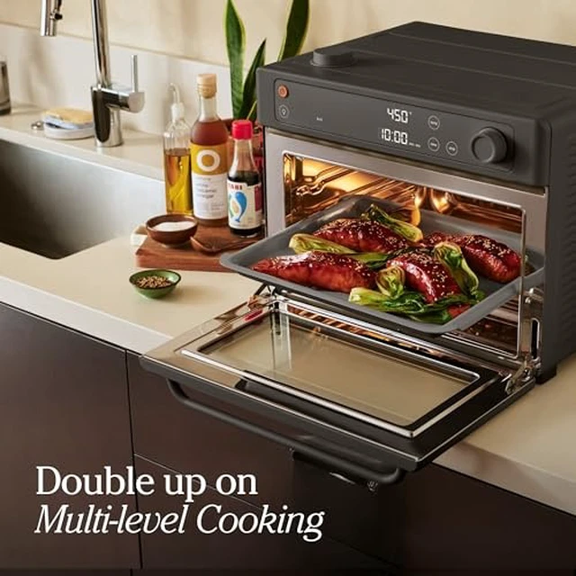 Alt view image 6 of 6 - Wonder Oven & Essentials Kit, 3-Piece Oven, Pan & Air Fry Basket