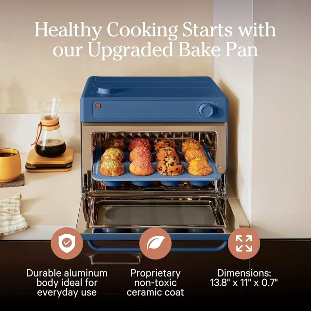 Alt view image 5 of 6 - Wonder Oven & Essentials Kit, 3-Piece Oven, Pan & Air Fry Basket