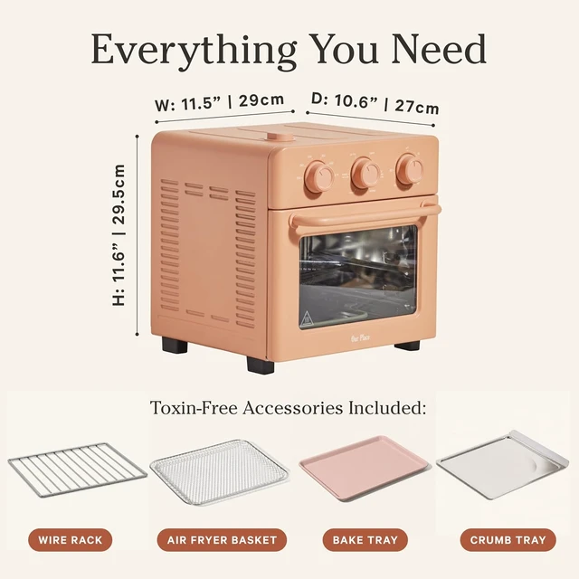Alt view image 3 of 7 - Wonder Oven, 6-in-1 Air Fryer & Toaster Oven, 2-Rack, 13 Qt