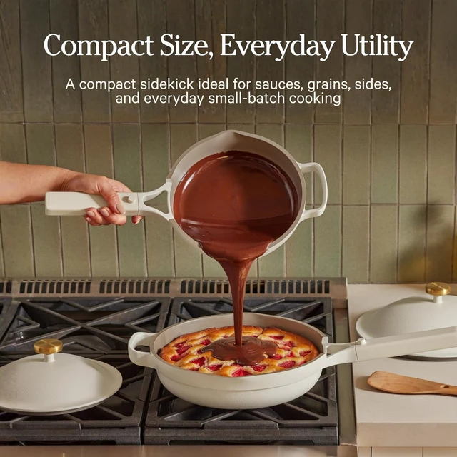 Alt view image 5 of 6 - Mini Perfect Pot, 2.75 Qt Nonstick Ceramic Cooking Pot with Lid