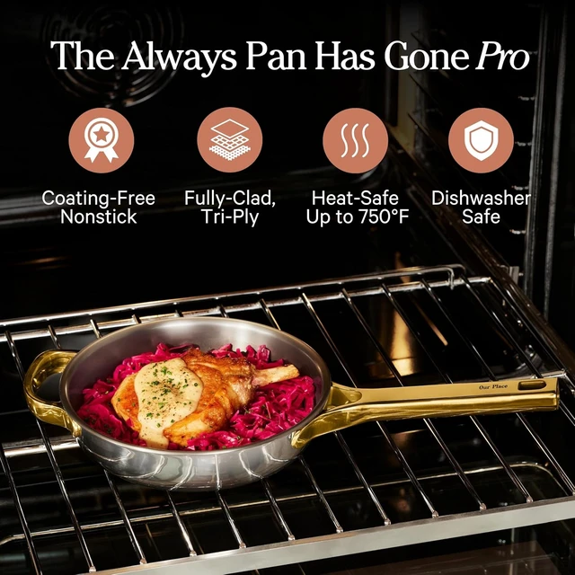 Alt view image 2 of 7 - Titanium Mini Always Pan Pro, 8.5" Nonstick Titanium Frying Pan