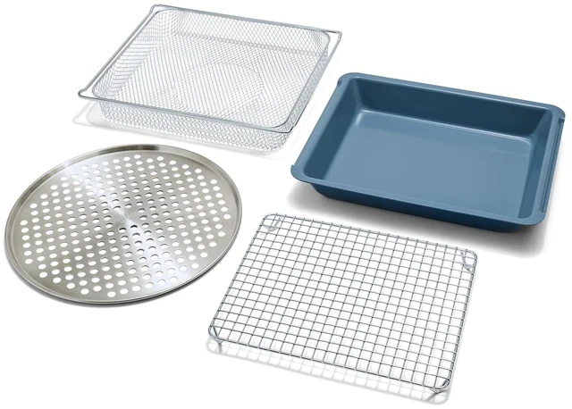 Main image of Wonder Oven Pro Chefs Kit 2.0, Air Fry Basket, Roast & Pizza Pan