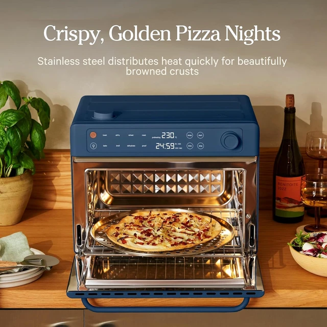 Alt view image 4 of 6 - Wonder Oven Pro Chefs Kit 2.0, Air Fry Basket, Roast & Pizza Pan