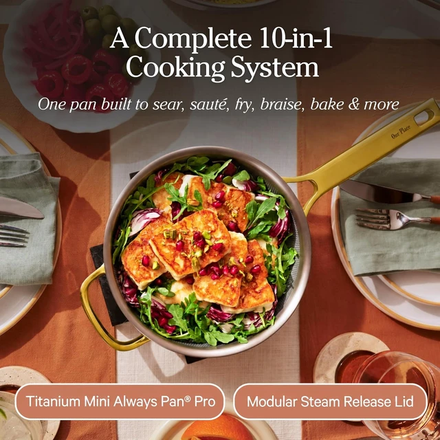 Alt view image 7 of 7 - Titanium Mini Always Pan Pro, 8.5" Nonstick Titanium Frying Pan