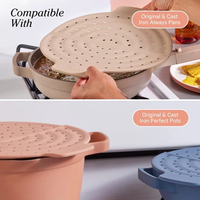 Alt view image 4 of 6 - Fearless Fry Silicone Splatter Guard for Always Pan & Perfect Pot