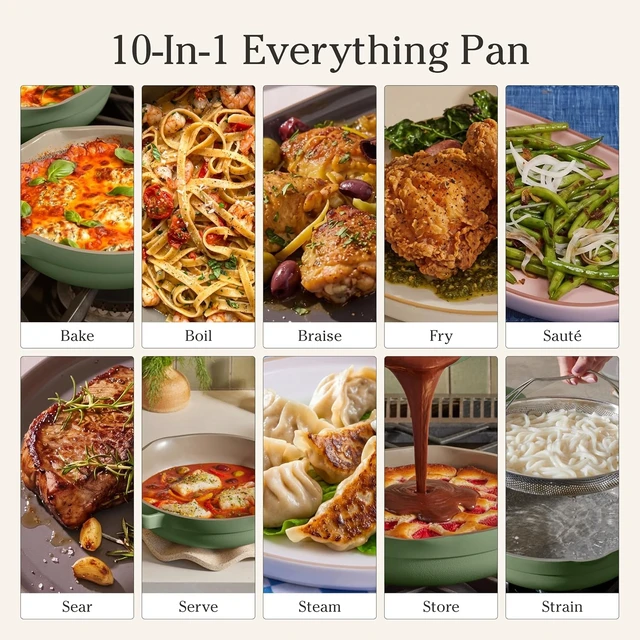 Alt view image 5 of 7 - Always Pan 2.0, 10.5" Ceramic Nonstick Pan, 2.6 Qt