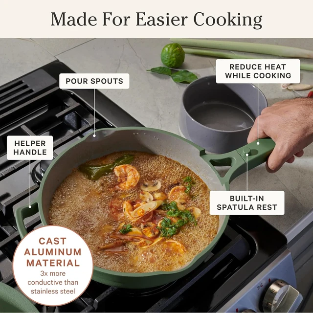 Alt view image 6 of 7 - Always Pan 2.0, 10.5" Ceramic Nonstick Pan, 2.6 Qt