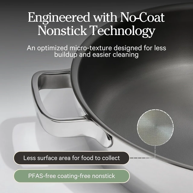Alt view image 3 of 7 - Titanium Cookware Duo Pro, 3-Piece Nonstick Cookware Set