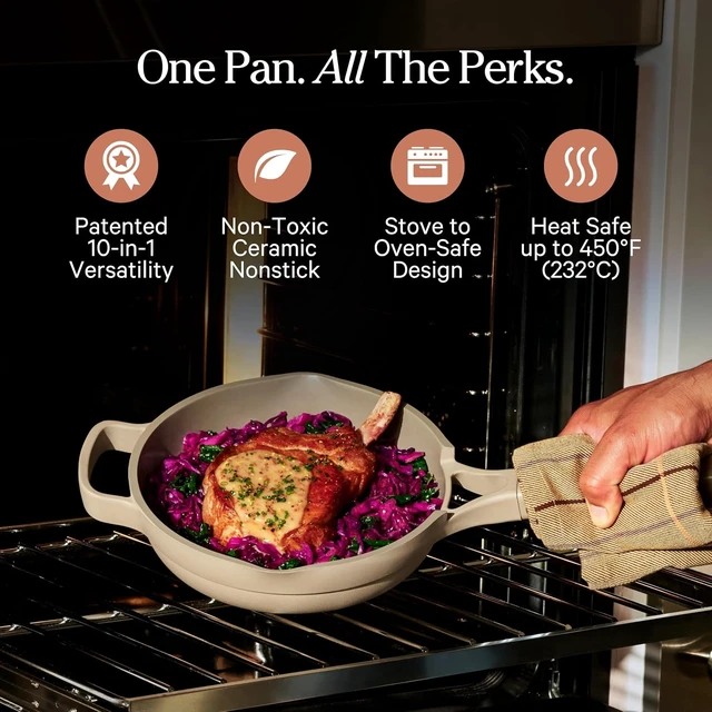 Alt view image 2 of 7 - Mini Always Pan, 8.5" Ceramic Nonstick Pan