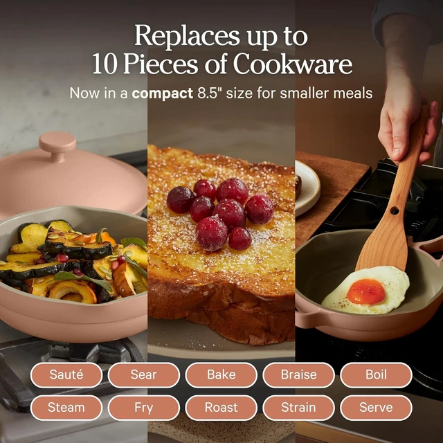 Alt view image 3 of 7 - Mini Always Pan, 8.5" Ceramic Nonstick Pan