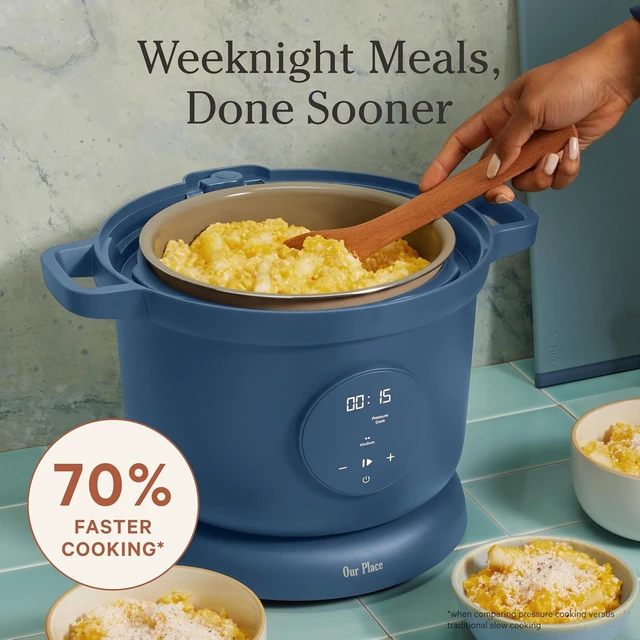 Alt view image 5 of 7 - Dream Cooker, 6 Qt Ceramic Nonstick Pressure Cooker & Multicooker