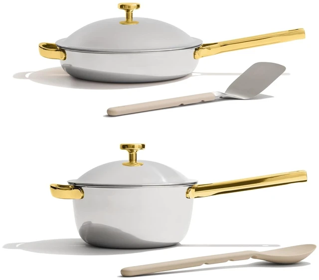 Main image of Mini Titanium Pro Cookware Duo, 6-Piece Titanium Cookware Set