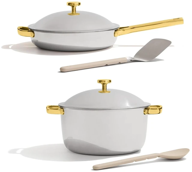 Main image of Titanium Pro Cookware Duo, 6-Piece Titanium Cookware Set
